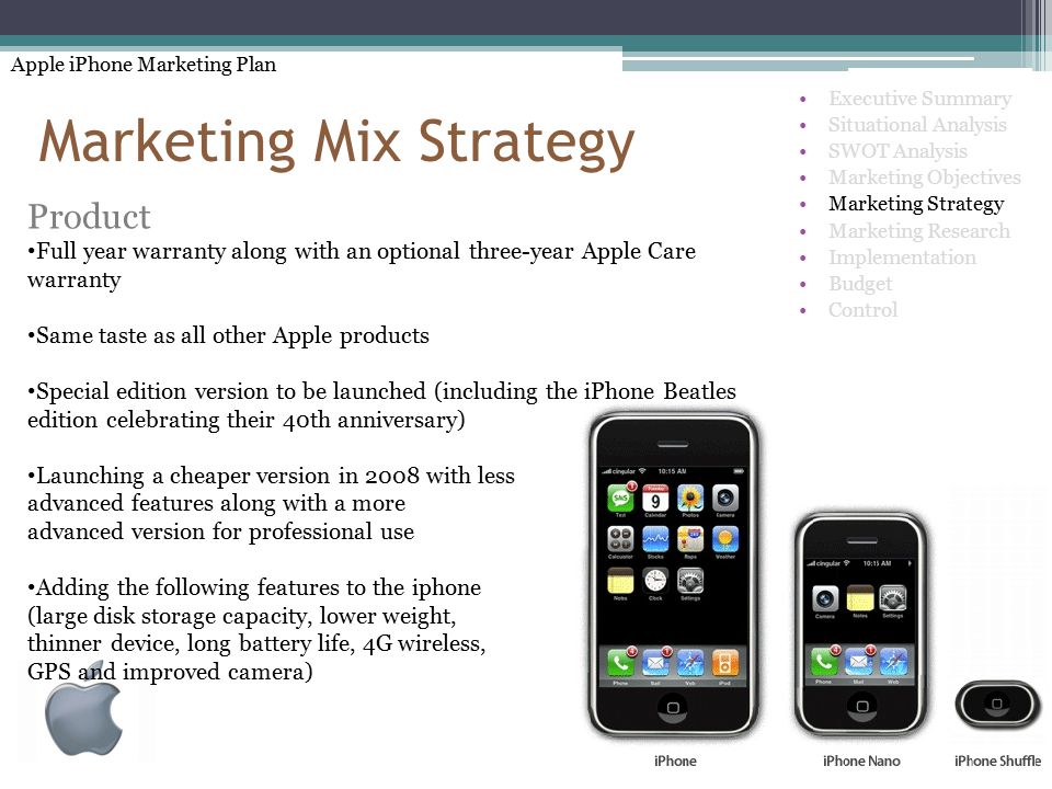 iphone market segmentation strategy